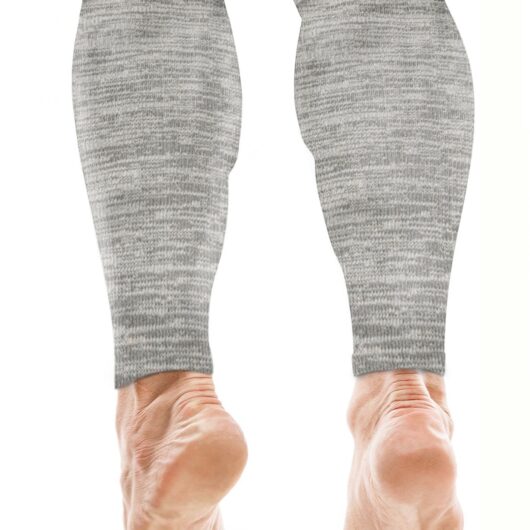 Calf Support Compression Sleeves for Shin Splints (20-30 mmHg / Class 2) (Pair)