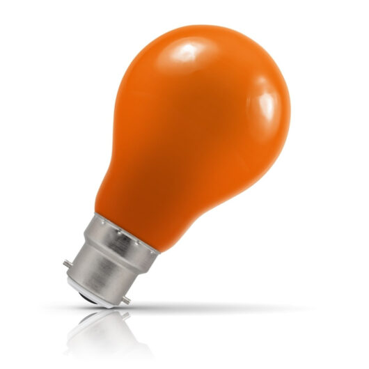Crompton GLS LED Light Bulb B22 1.5W (15W Eqv) Amber IP65