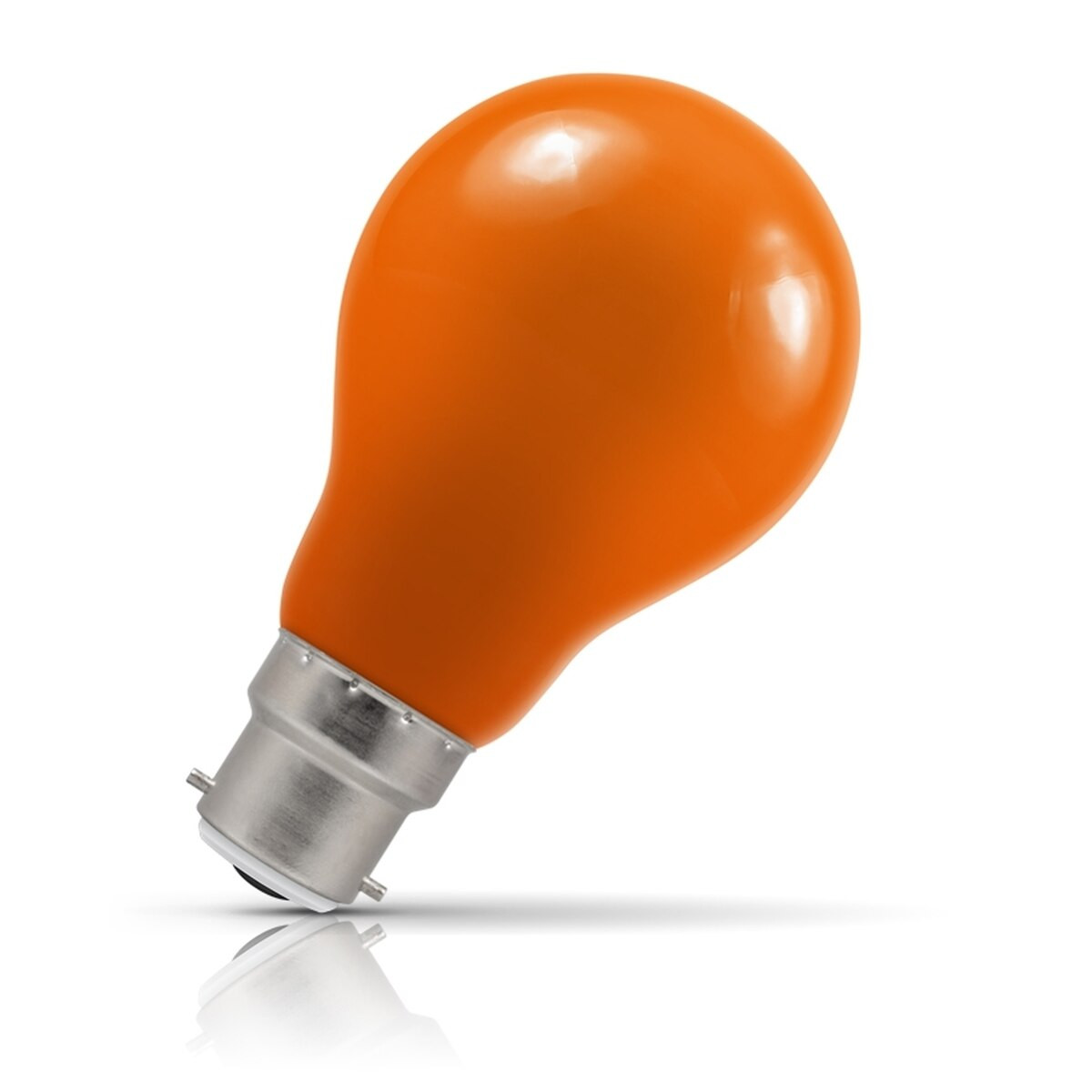 Crompton GLS LED Light Bulb B22 1.5W (15W Eqv) Amber IP65