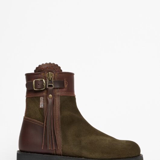 Inclement Cropped Tassel Boot