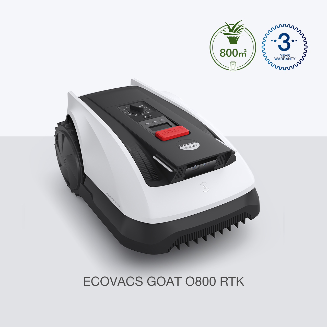 GOAT O800 RTK Robotic Lawn Mower (Smart Mapping, Obstacle Avoidance, Edge Cutting)