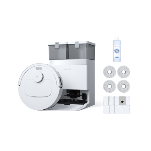 DEEBOT T30C White Package Robot Vacuum and Mop + Accessories