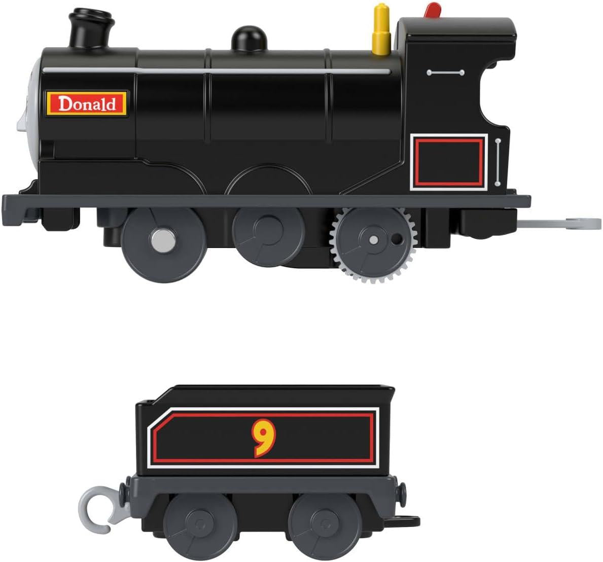 Thomas & Friends Donald Motorised Toy Train Engine with Cargo Car
