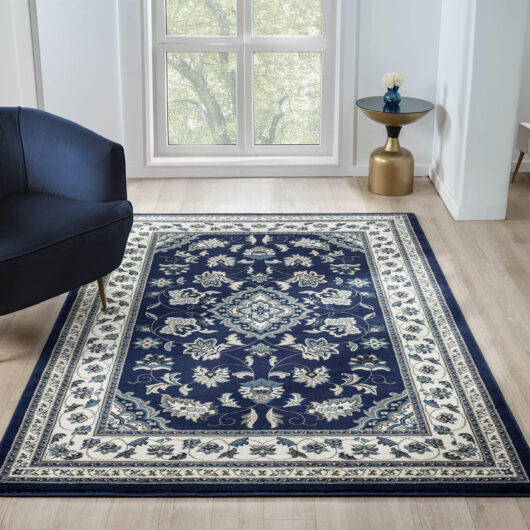 120X170Cm Sherborne Traditional Navy