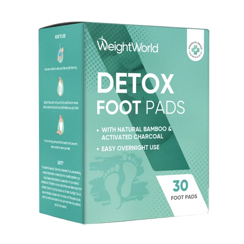 Detox Foot Patches - 30 Foot Pads - 15-Day Herbal Body Detox Programme With Natural Ingredients