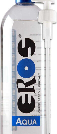 Eros Aqua Water Based Lubricant Bottle With Pump 1000 Ml