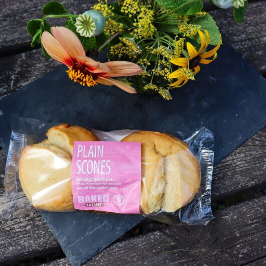 Freshly Baked Gluten Free Plain Scones x4
