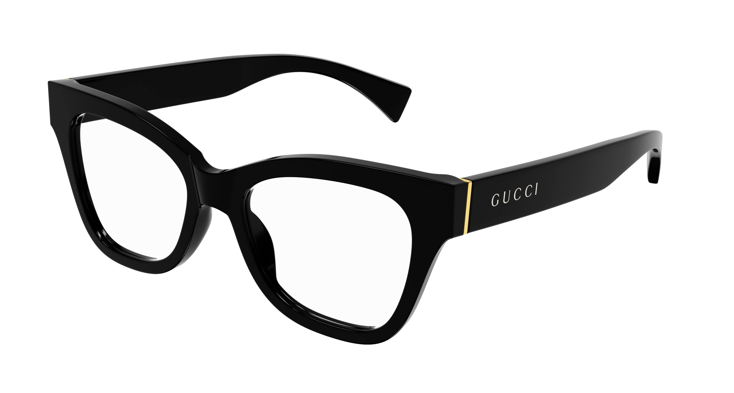 Gucci GG1133O 001 Woman Optical frames Acetate Black Cat Eye
