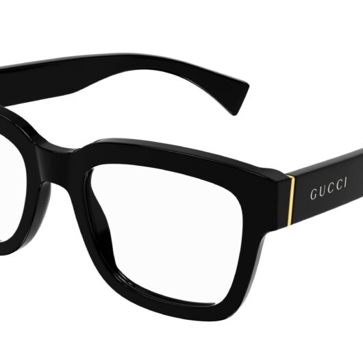 Gucci GG1138O 001 Unisex Optical frames Acetate Black Squared