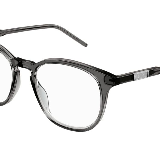 Gucci GG1157O 005 Man Optical frames Acetate Grey Round