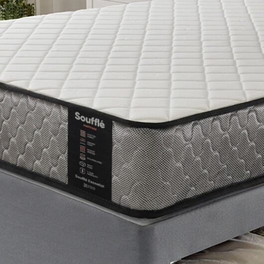 Soufflé Essentials Medium-Firm Orthopaedic Pocket Sprung Mattress - White