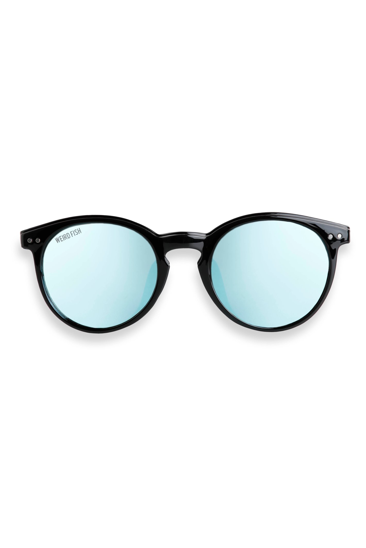 Weird Fish Williams Round Sunglasses Ocean Blue Size ONE